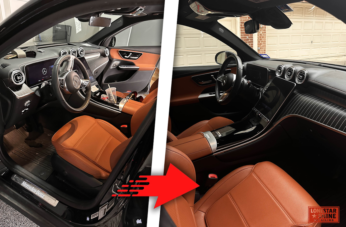 Lonestar Shine detailing in action